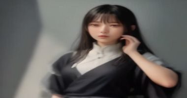 清纯系日本av女优写真风格展示，白底棚拍清新妆容大眼睛，代表最美av女优中的清纯美学